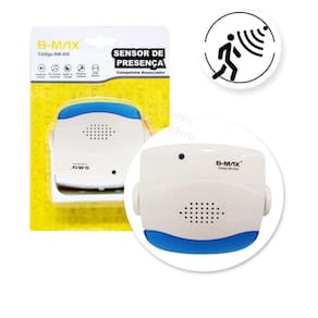 Sensor De Presença Sem Fio Para Loja Casa Bmax