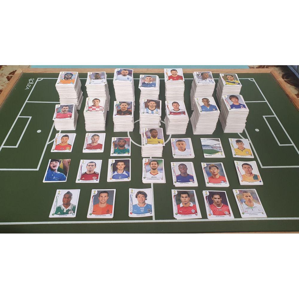20 Figurinhas Copa do Mundo 2014 sem Repetição
