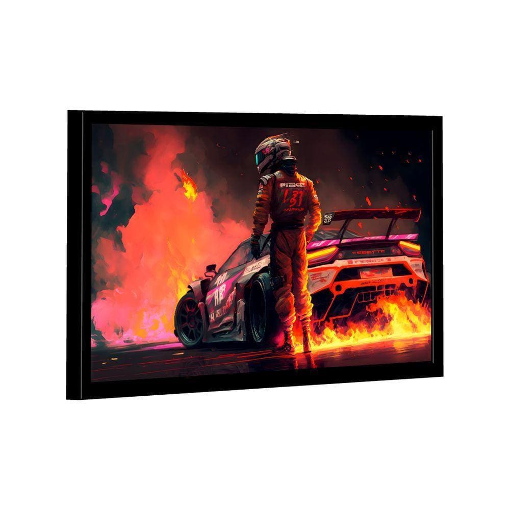 Quadro Piloto Fire -- Br Artes
