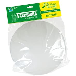 Plafon Solari Redondo Branco Para 2 Lâmpadas E27 Bivolt
