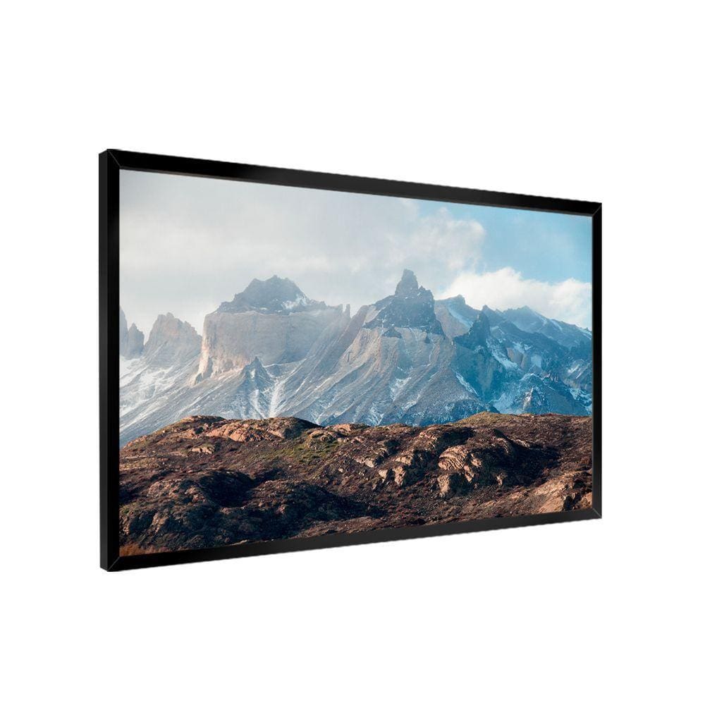 Quadro Montanhas Nevadas Patagônia -- Br Artes
