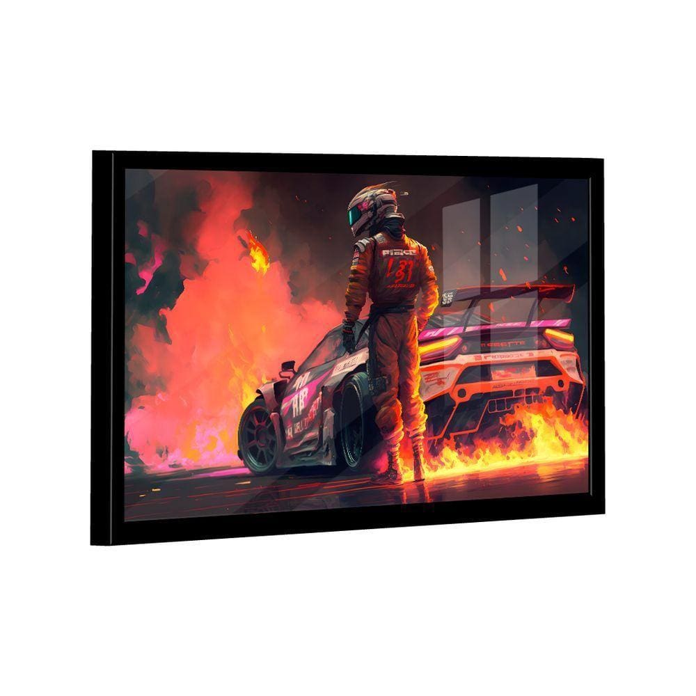 Quadro Piloto Fire -- Br Artes