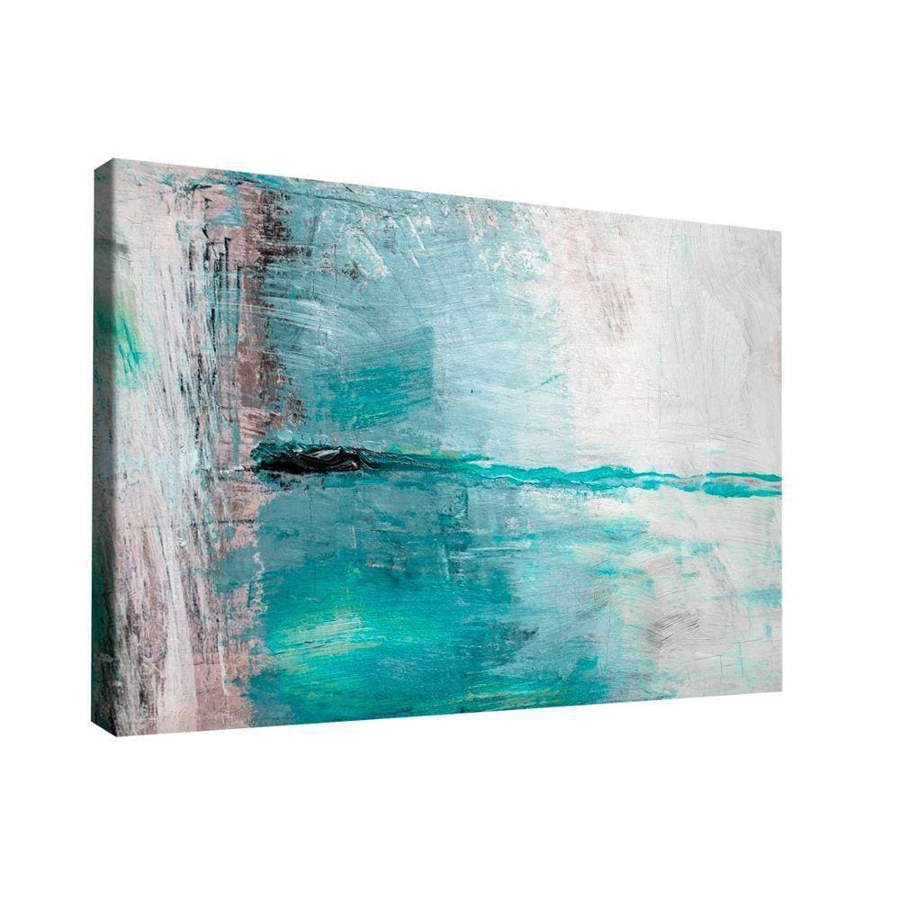 Quadro Pintura Água Abstrato -- Br Artes