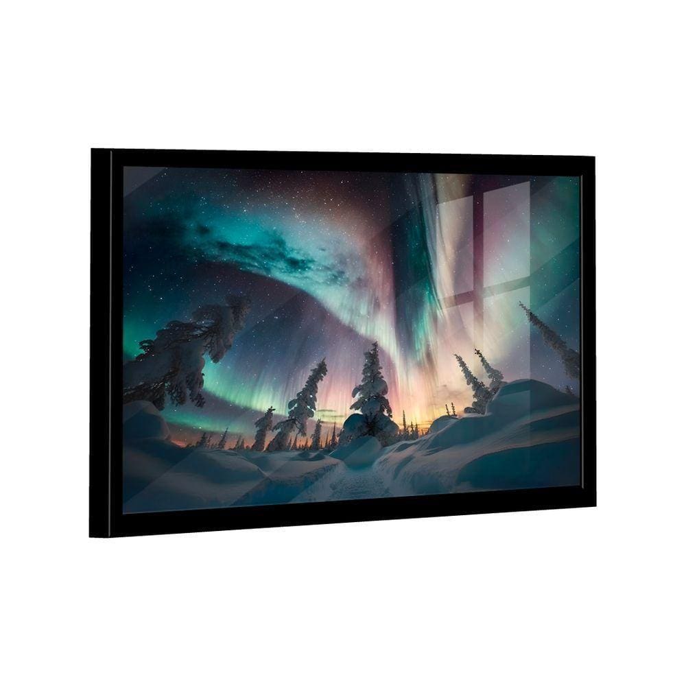 Quadro Aurora Boreal Br Artes