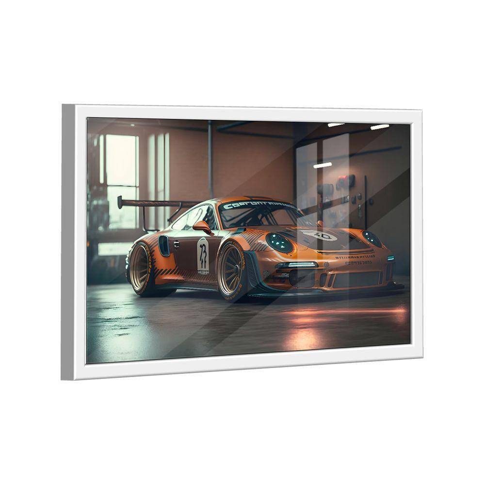 Quadro Porsche Gold -- Br Artes