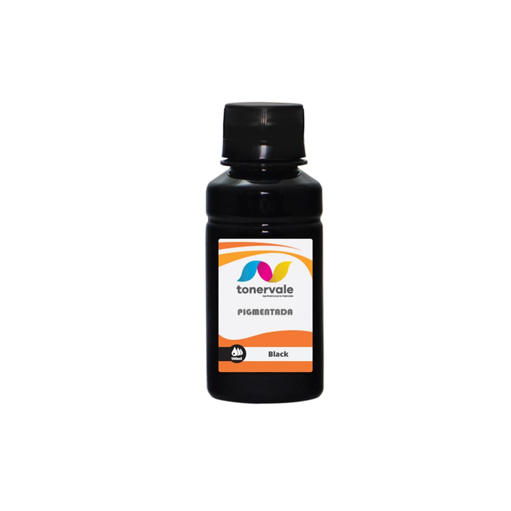 Tinta Universal Compatível Impressora BK Pigmentado 100ml