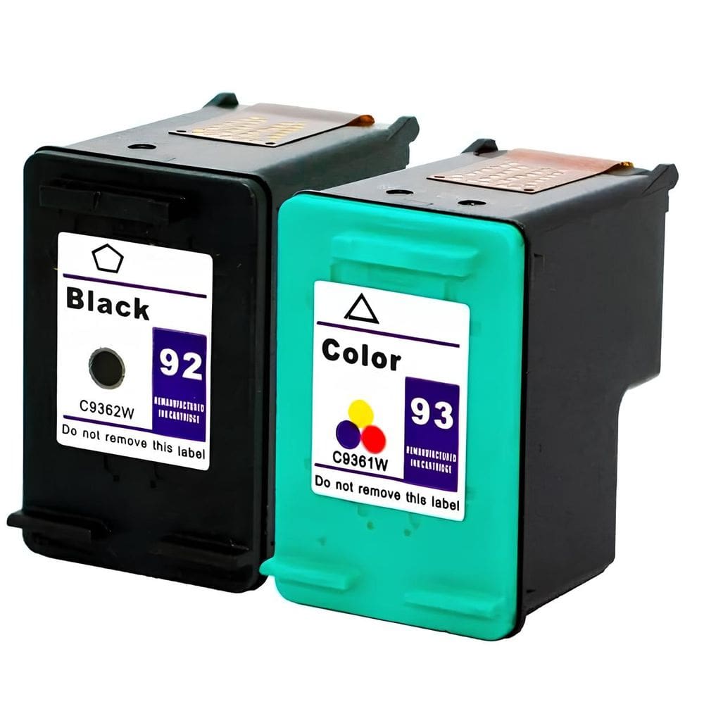 Kit Cartucho Para Impressora 1507 92 e 93 compatível