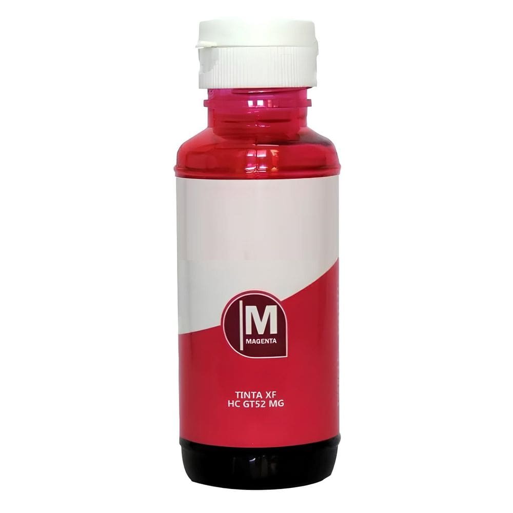 Refil de Tinta Compatível Para Impressora GT 5811 GT52xl - M0H55ALMagenta