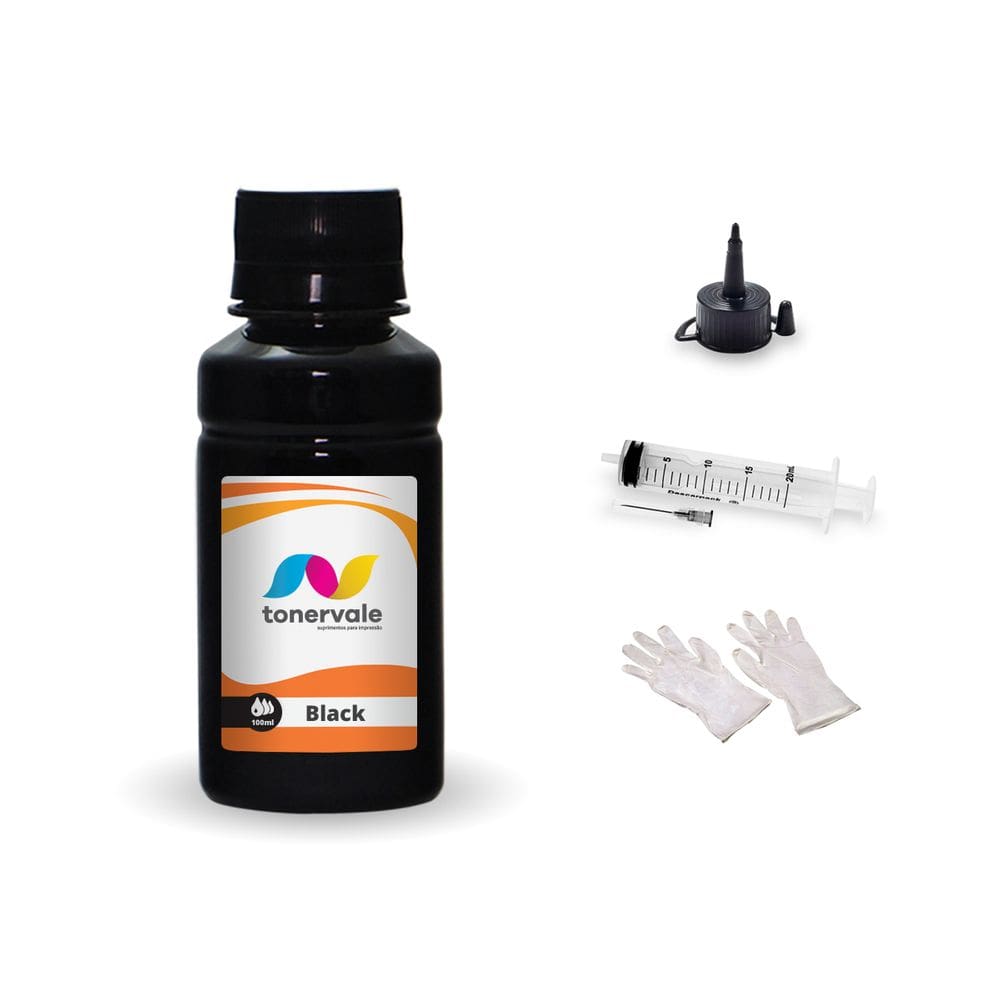 Tinta Para Impressora Smart Tank 754 615 618 GT53 Black 100ml Platinum