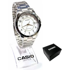 Relógio Casio Masculino Analógico Prateado MTP-V004D-7BUDF