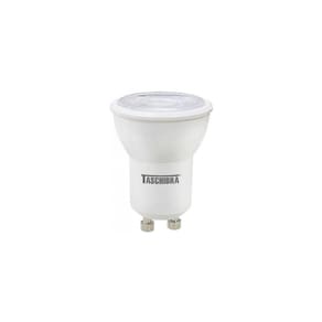 Lâmpada Led Taschibra Tdl 20 Mini Dicroica Dimerizável Mr11 3,5w Gu10 Bivolt 2700k Luz Amarela