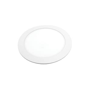 Painel De Led Lorenzetti Redondo De Embutir 18w 3000k Luz Amarela