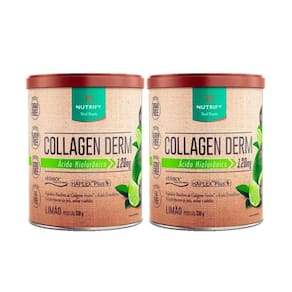 2X Colágeno Ácido Hialurônico Collagen Derm Limão Nutrify