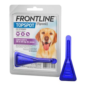 Frontline TopSpot Antipulgas e Carrapatos Cães 20 a 40kg