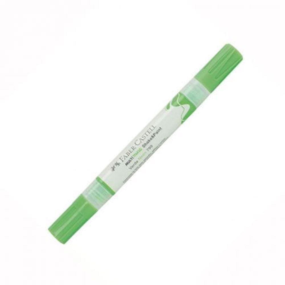 Marcador Permanente Multimark Verde Neon - Faber-Castell
