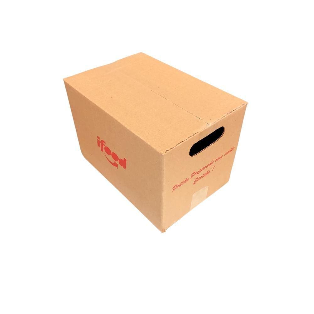 Caixa de Papelão Ifood Tamanho P