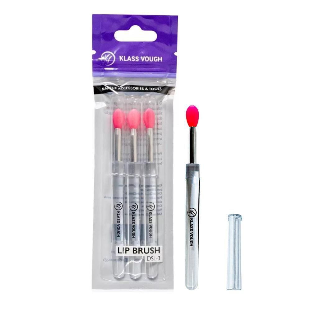 Pincel para Lábios Klass Vough Lip Brush Dsl-3 Com 3un