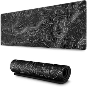 Mouse Pad AQQA Large Extended Gaming 40x75cm preto