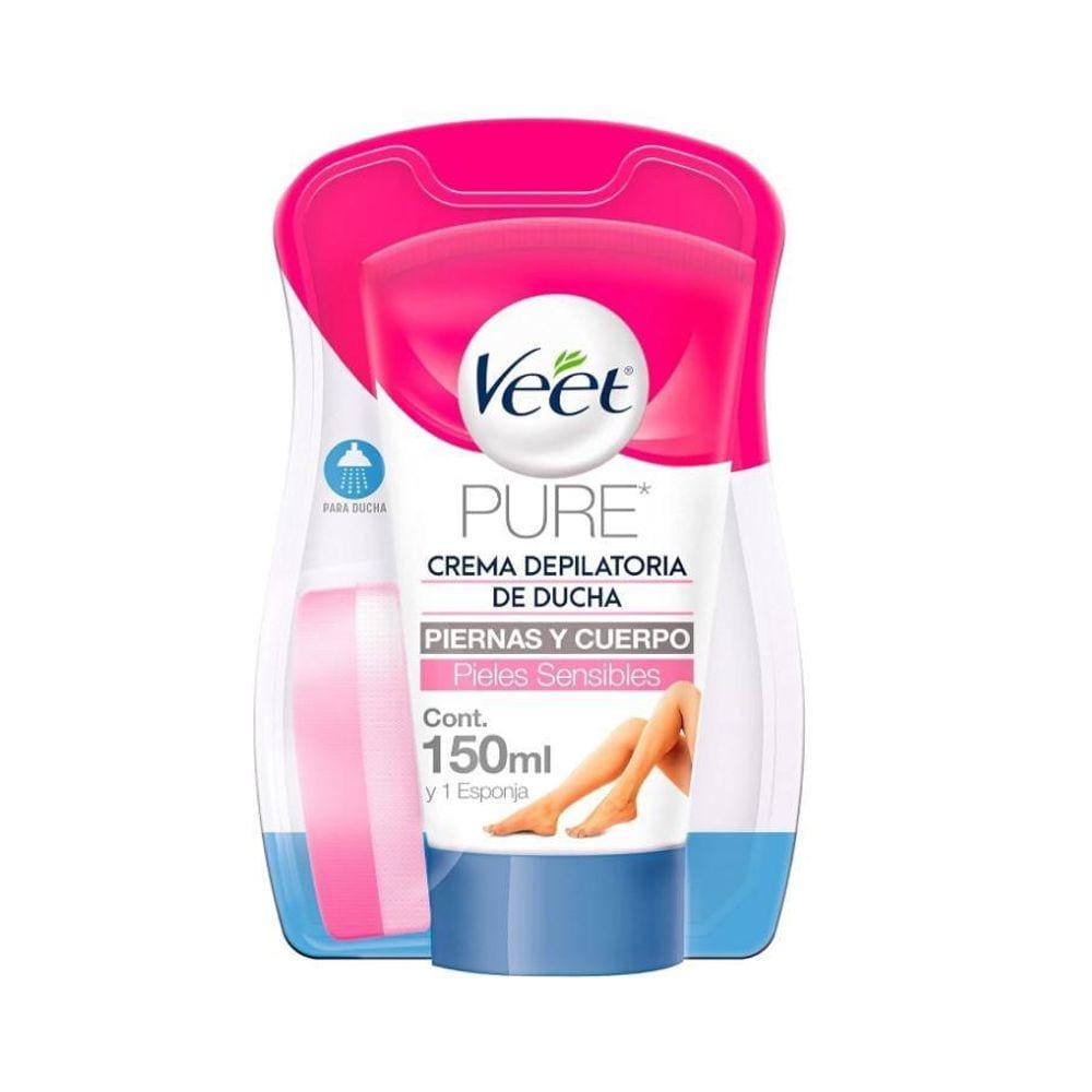 Creme Depilatório Para Banho Veet Pure & Fresh 150Ml