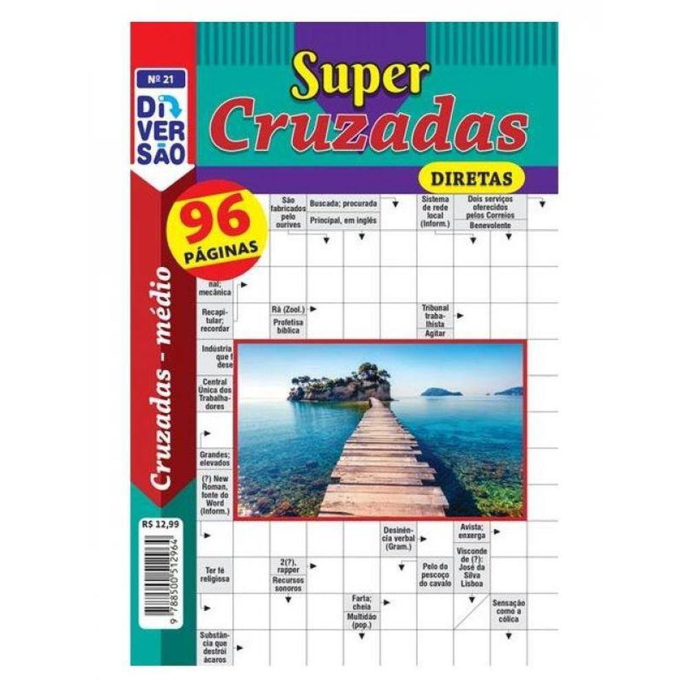 Livro Diversão Super Cruzadas Diretas 21