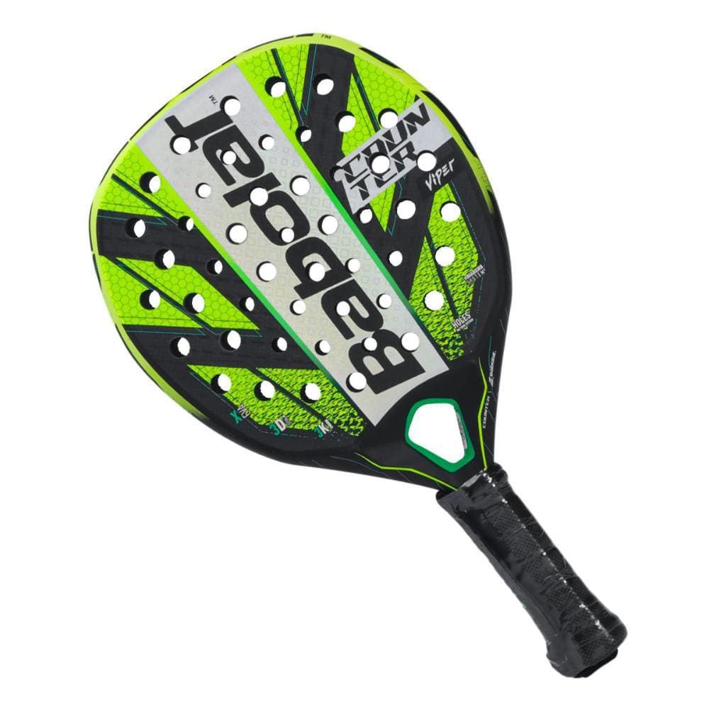 Raquete de Padel Babolat Counter Viper Preta e Amarela