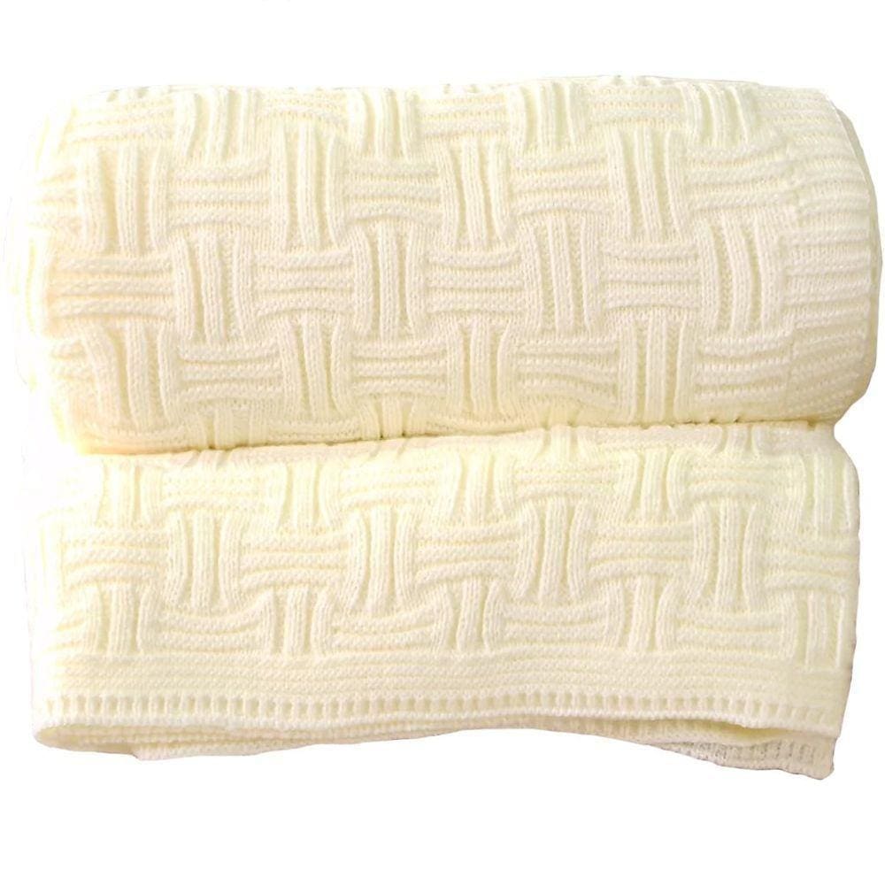 Peseira Tricot Decorativa Premium 60x230