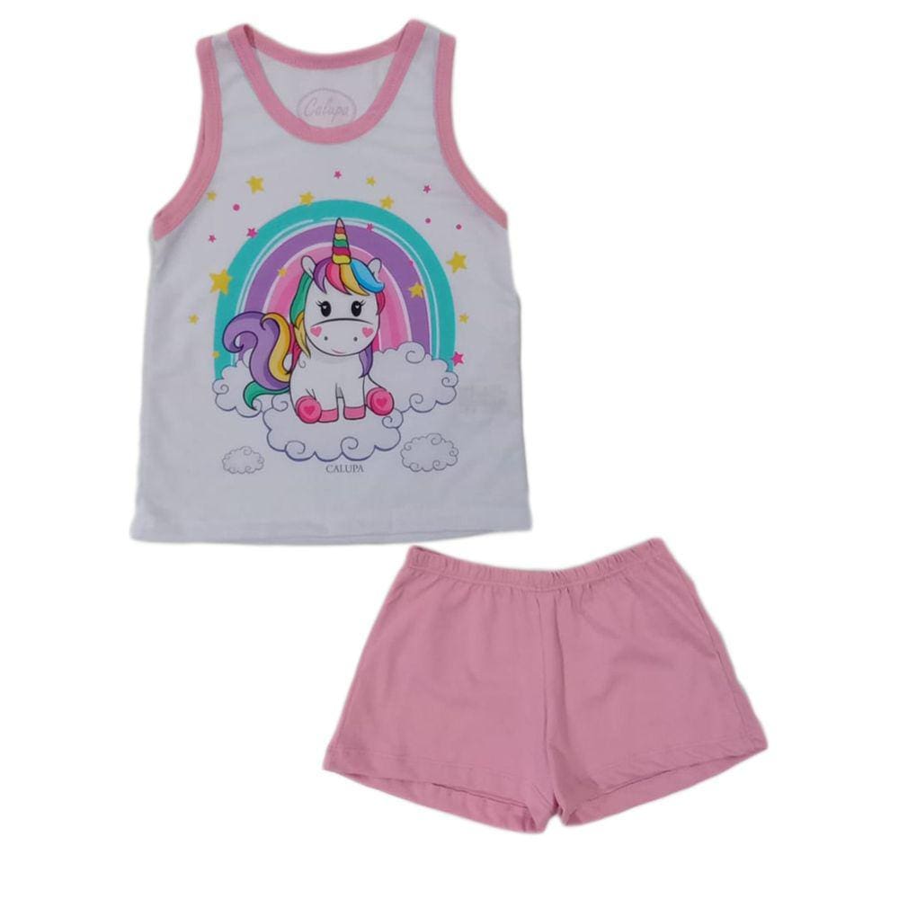 Pijama Infantil Estampa Unicórnio