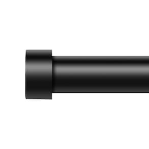 Varão de cortina VOIIY para ows de 122 a 213 cm preto