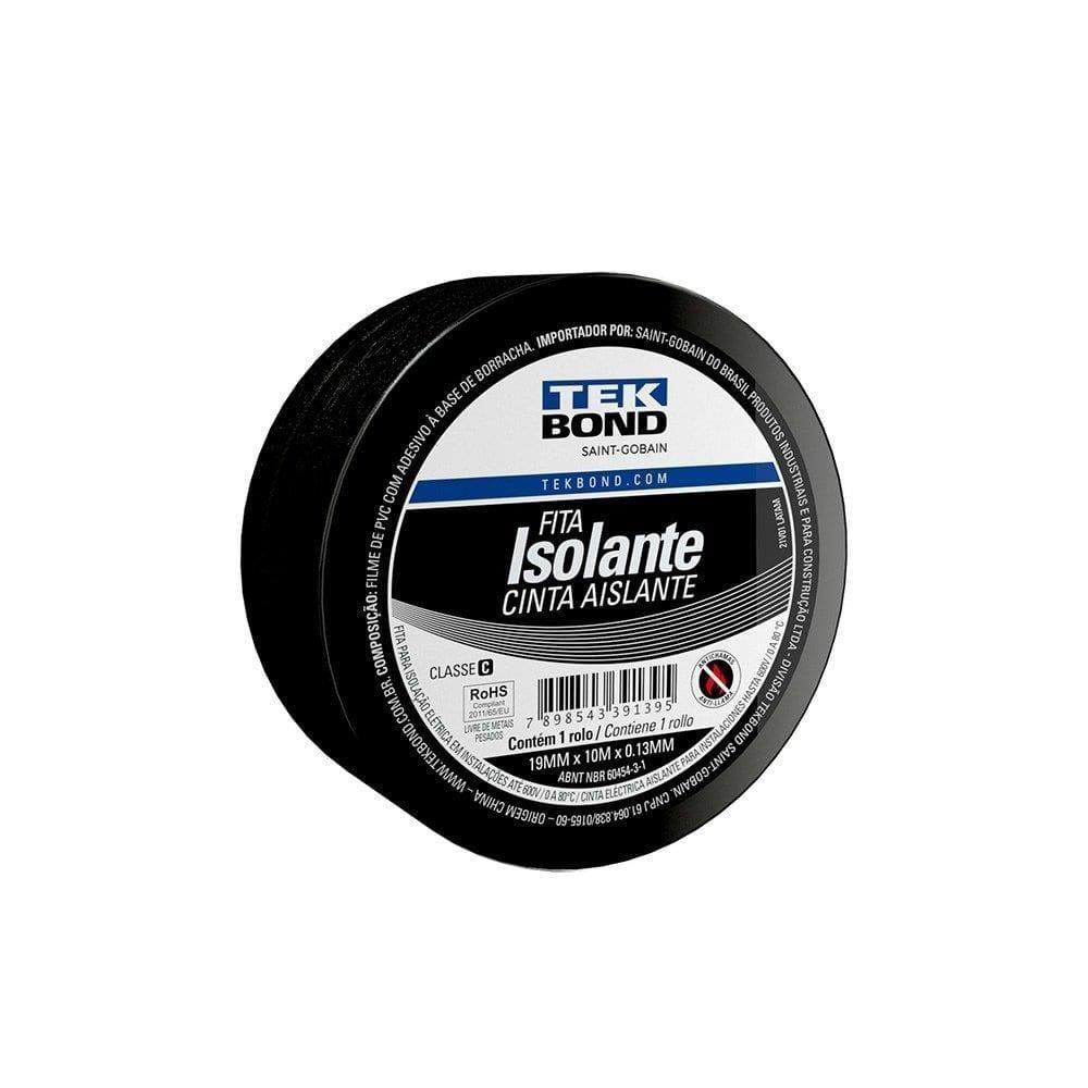Fita Isolante Tekbond 19Mmx10m Uso Geral 10X1