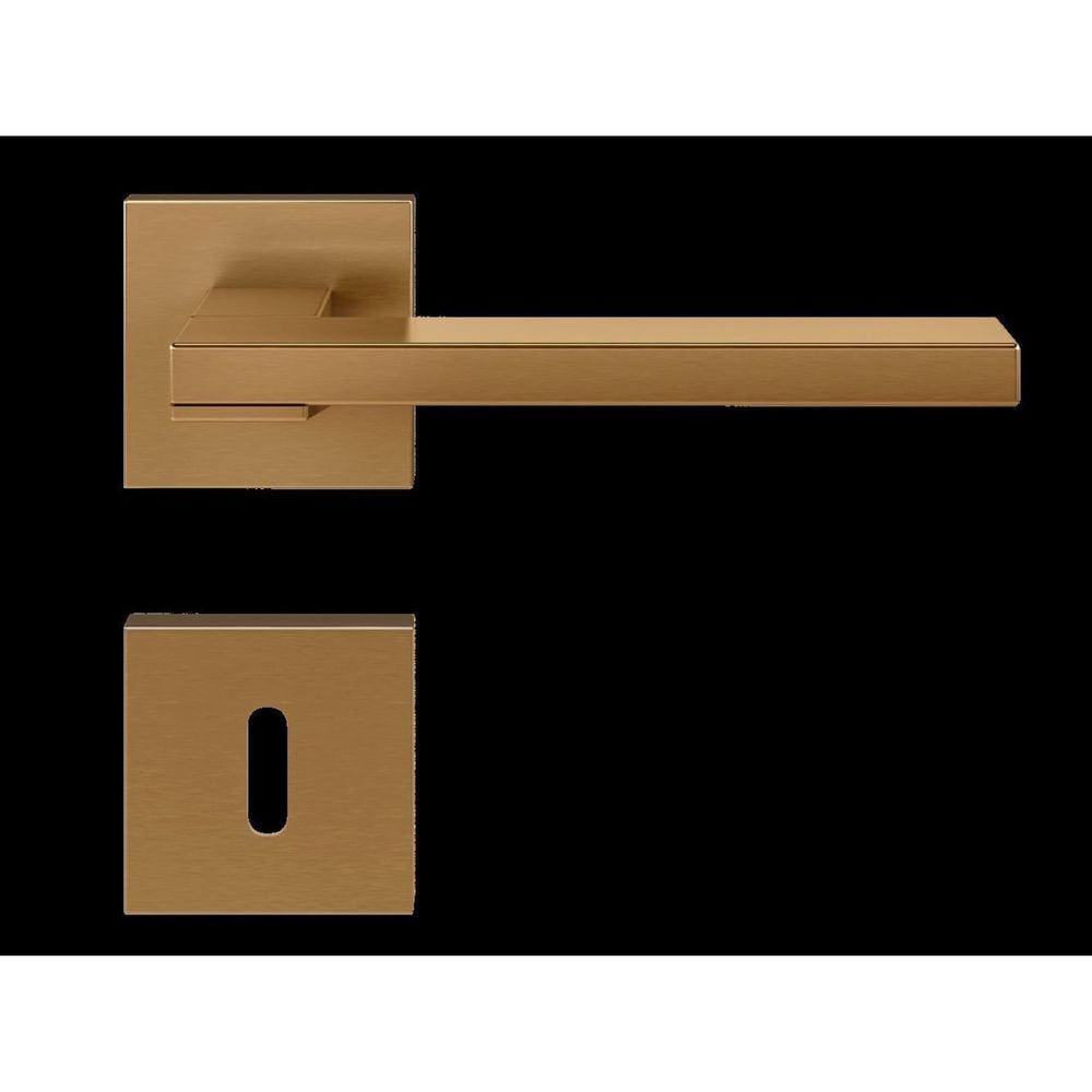 Fechadura Chopin Red Gold Escovado Interna