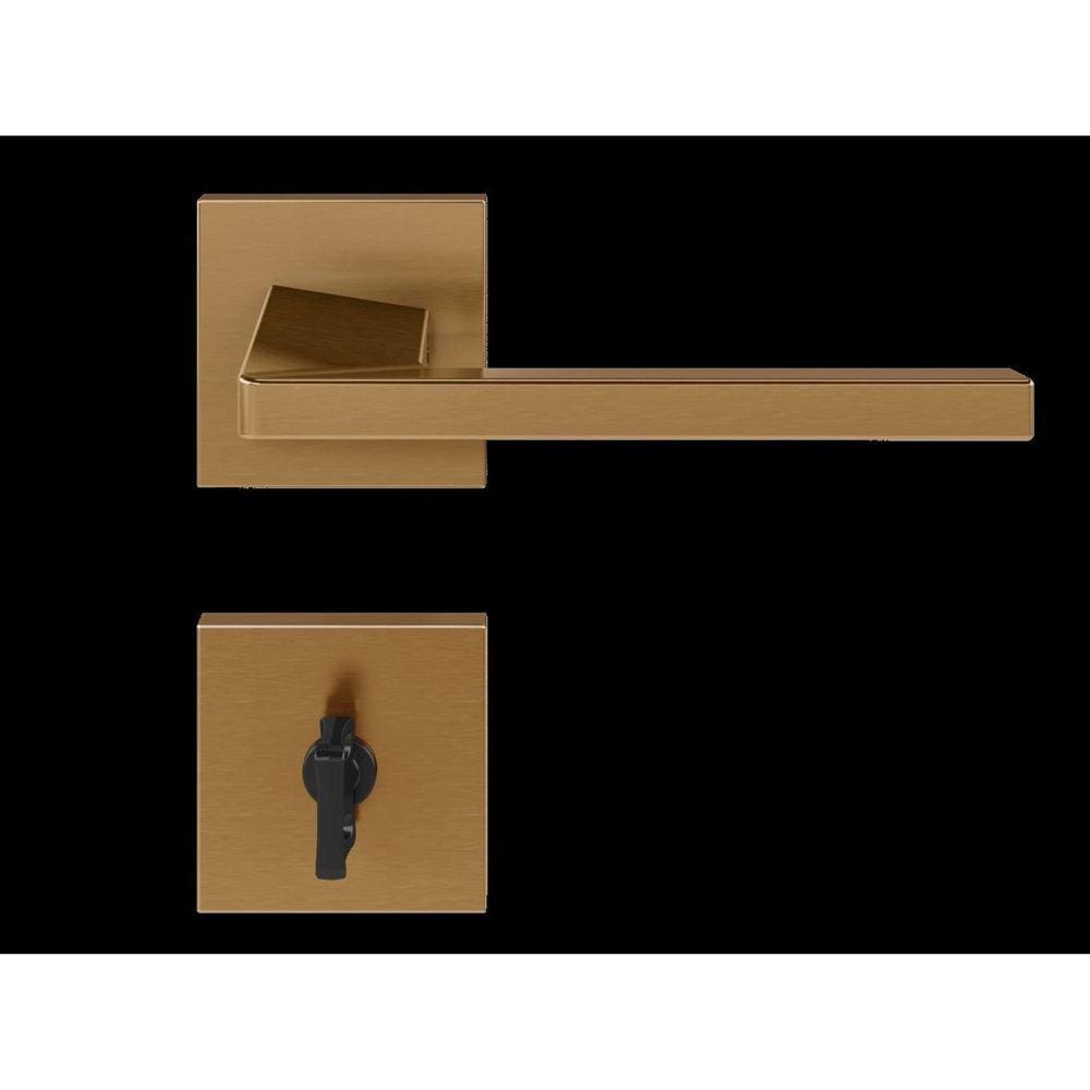 Fechadura Karli Red Gold Escovado Banheiro