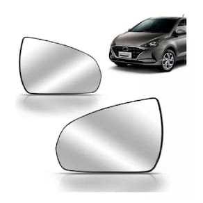 Par Lente Espelho Retrovisor Hb20 2020 Com Base