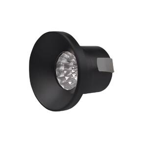 Mini Spot Embutir Recuado Preto 3cm Led 3W 3000K Bivolt