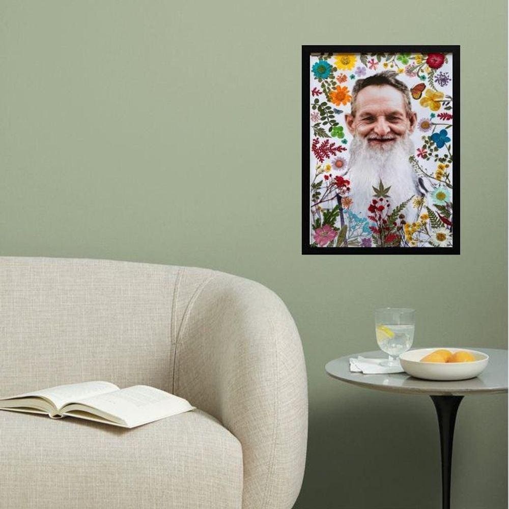 Quadro Decorativo Padrinho Sebastião 33X24Cm