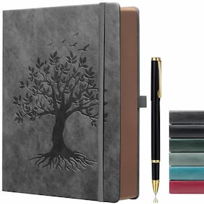 Caderno de diário ZXHQ com linhas grossas 360 páginas 100gsm B5