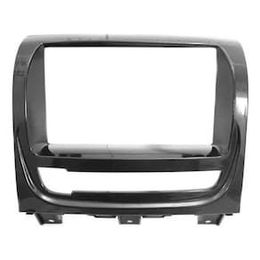 Moldura 2 Din Fiat Palio Week/Week.Adv/Strad/Strad.Adv.2013 Grafite