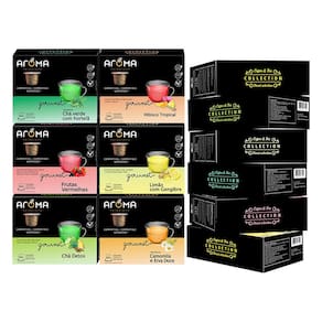 120 Cápsulas Chá Aroma Selezione - Cápsulas Compatíveis Nespresso *