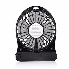 Mini Ventilador Portátil Bateria Recarregável 3 Velocidades Cores P C/Bateria