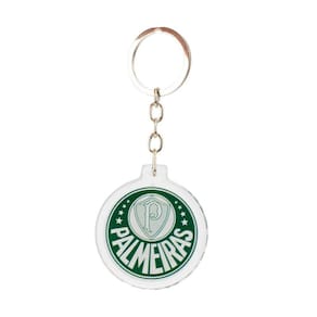 Chaveiro Palmeiras Escudo com enfeite
