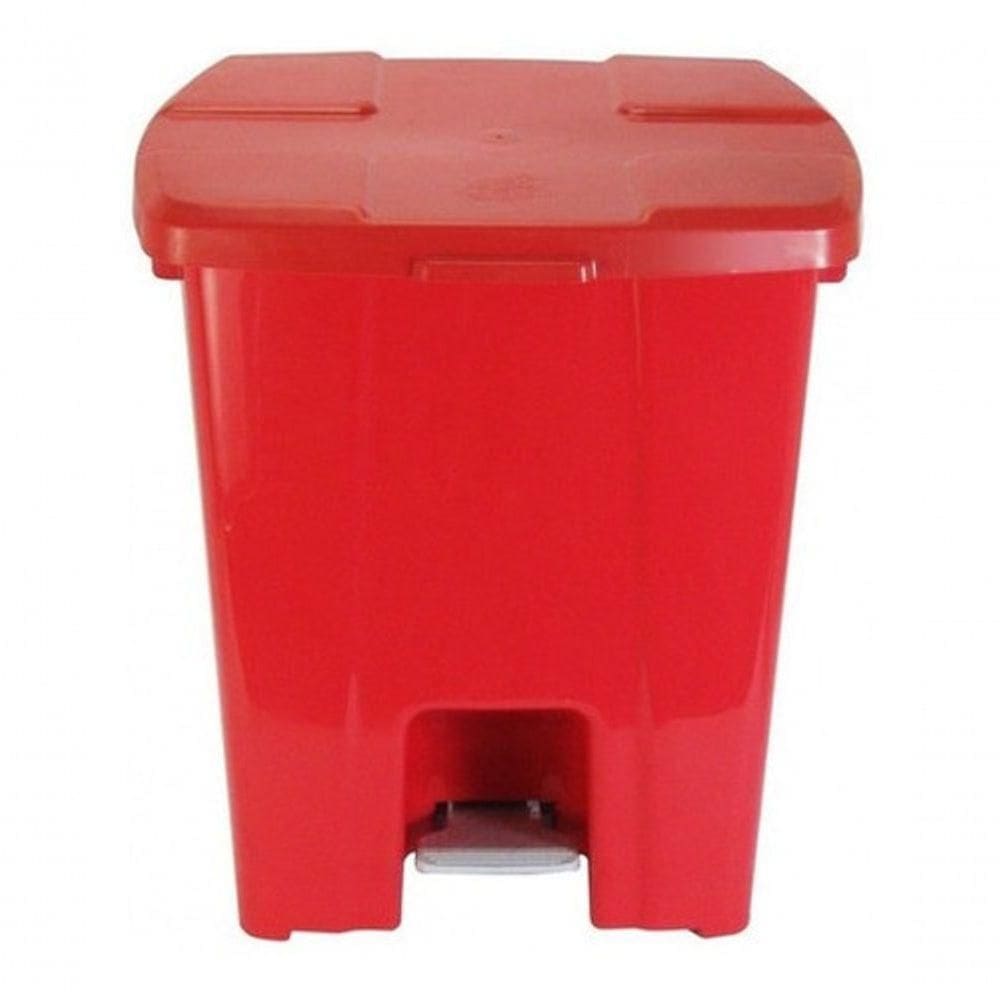 Cesto Quadrado Lixeira De 30L Da Jsn Varias Cores Branco