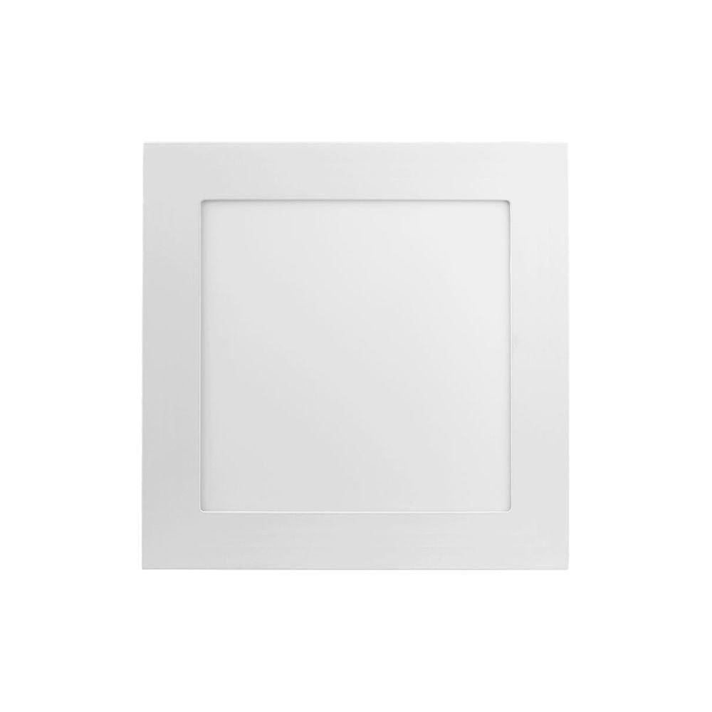 Painel Led Save Energy Quadrado Sobrepor Bivolt Branco 3000k