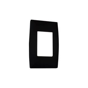Balizador Mbled Lumo Embutir Led Bivolt Preto 3000k Luz Amarela