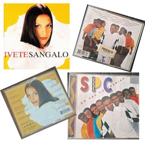 Kit cds nacionais Ivete Sangalo SPC depois do prazer