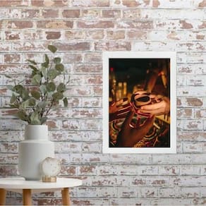 Quadro Decorativo Chá Ayhuasca 24X18Cm - Com Vidro