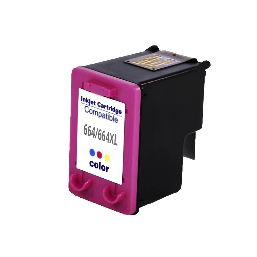 Cartucho Para Impressora 3776 664xl - F6V28AB Color Compatível