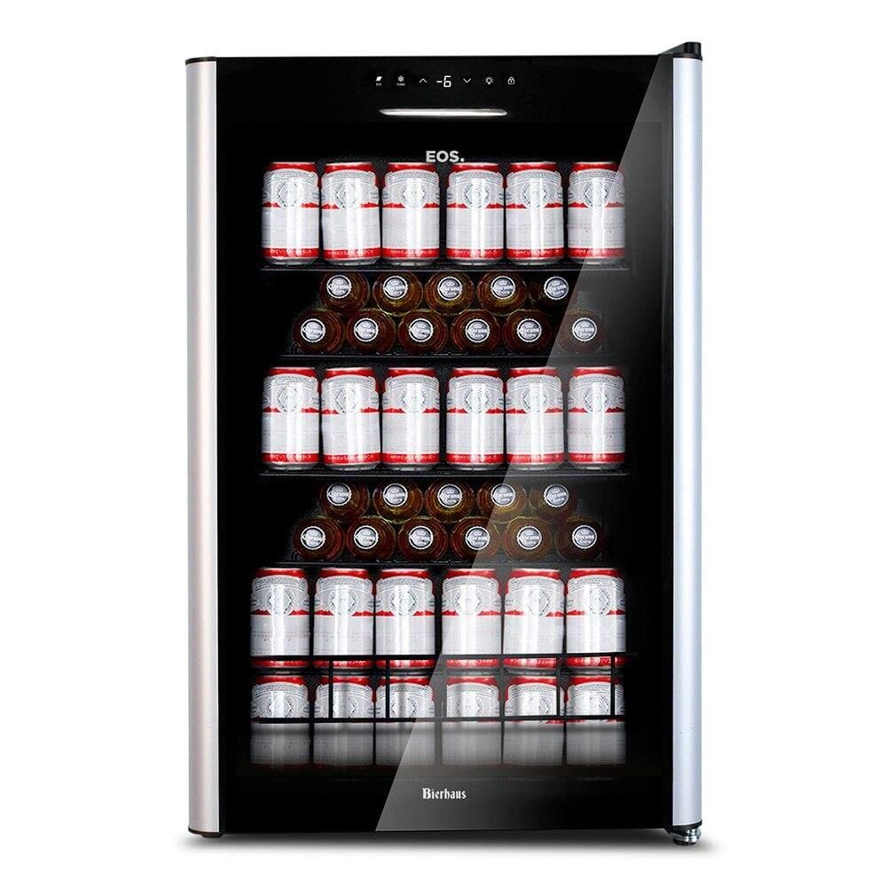 Cervejeira EOS Bierhaus 115 Litros Frost Free com Compressor Porta de Vidro e Acabamento em Inox ECE131 110V
