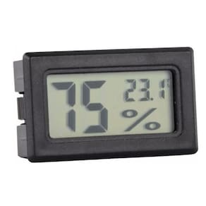 Higrômetro Medidor Temperatura Higrômetro Com Bateria Boa