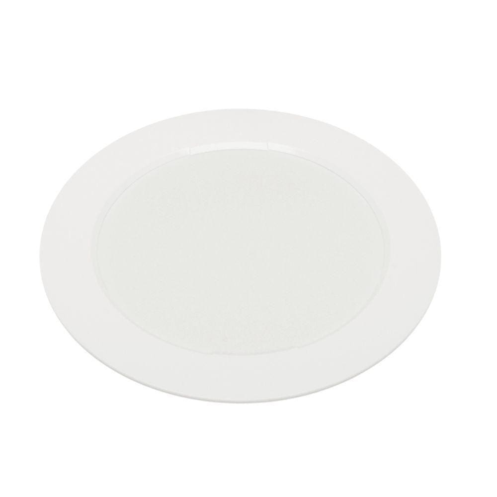 6 Painéis Placa De Led Taschibra 18w Lys Redondo Embutir 4000k Luz Neutra