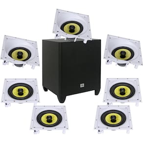 Kit 7.1 JBL 3 cxs CI PLUS 6SA + 4cxs CI PLUS 6S + Sub CI8P