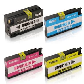 Kit Cartucho Para Impressora 8600 950xl e 951xl compatível